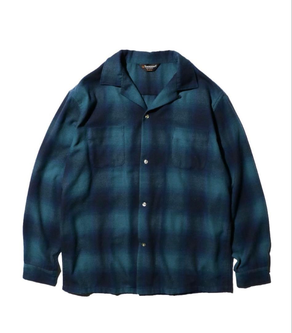 TOWNCRAFT タウンクラフト 60s NEL オンブレチェック 現行品 M