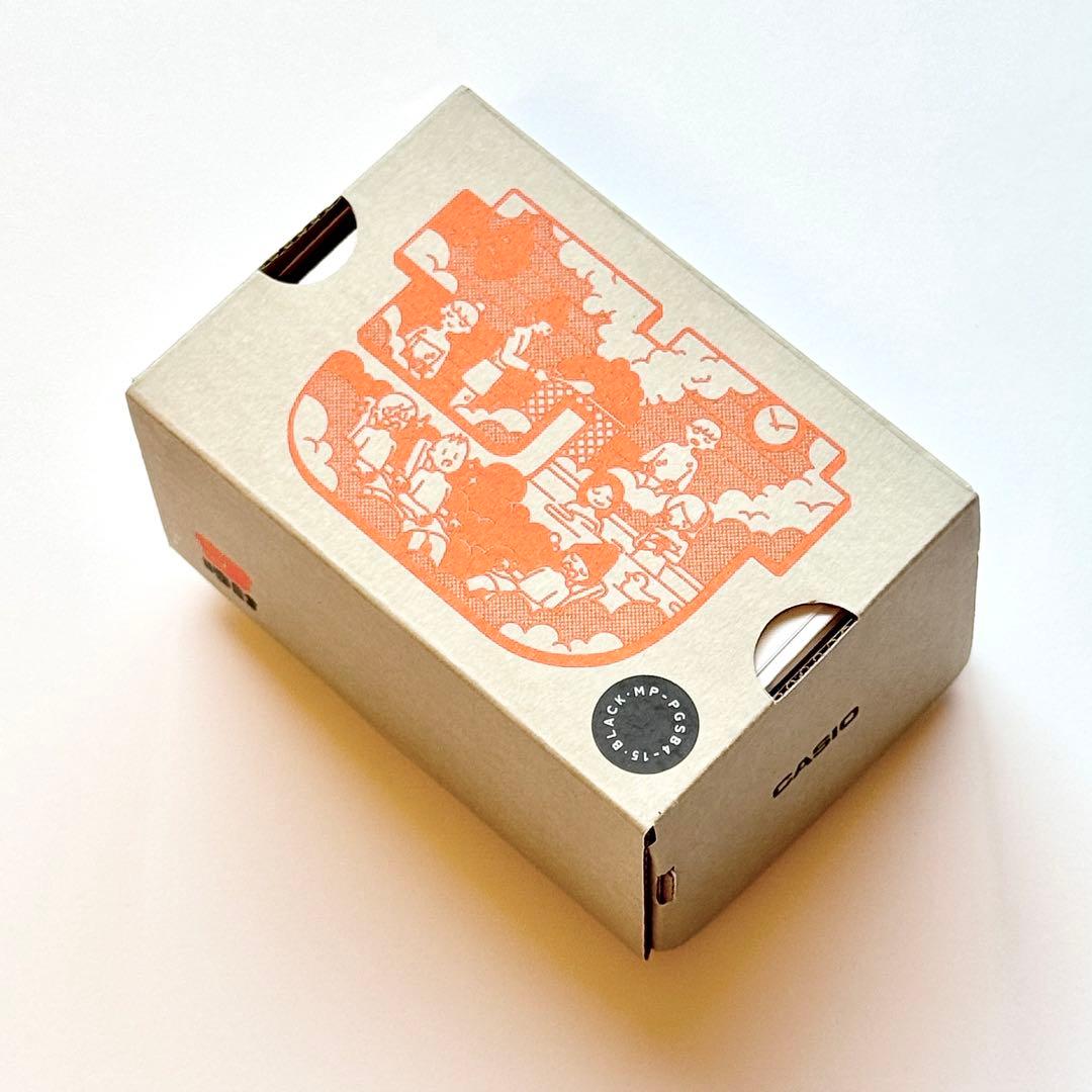 カシオ「サ時計」クラファン先行版・ブラックモデル